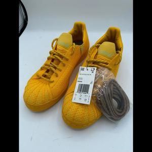 Adidas Superstar Primeknit x Pharrell Gold Men's Flyknit Human Race Size 8.5